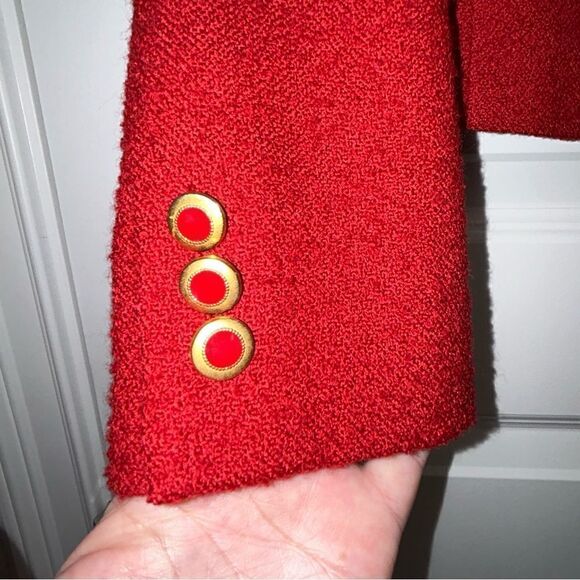 Vintage Ann Taylor Button Front Blazer Jacket - Picture 4 of 5